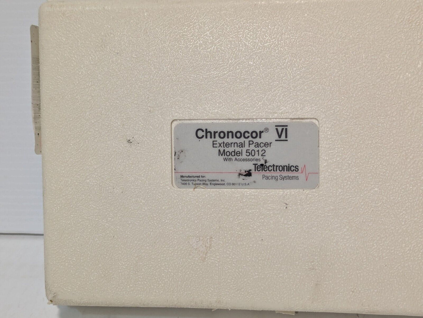 Telectronics Model 5012 Chronocor VI External Pacer - Free Shipping