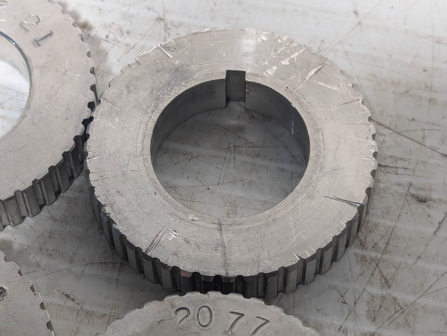 (6) 2077-21 Timing Pulley, 2077 == 21 Pulleys