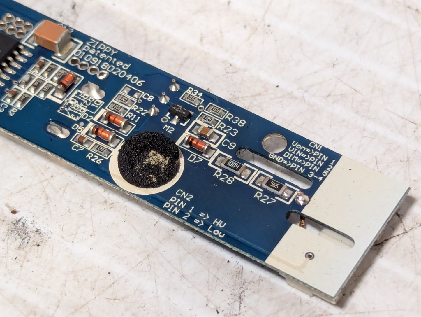 Zippy FC01-12-03 D000066003 Dimmer Inverter Controller