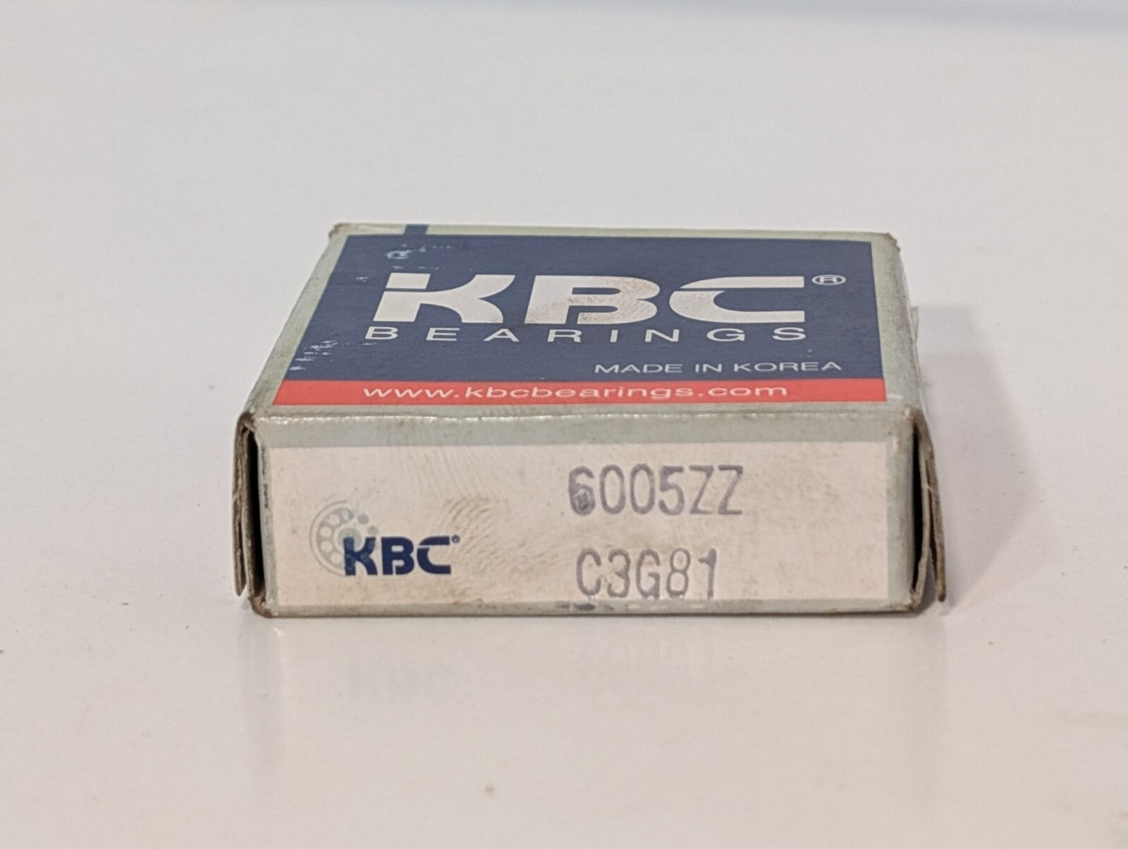(5) KBC 6005ZZ-C3G81 Deep Groove Ball Bearing 25x47x12mm 6005ZZC3G81