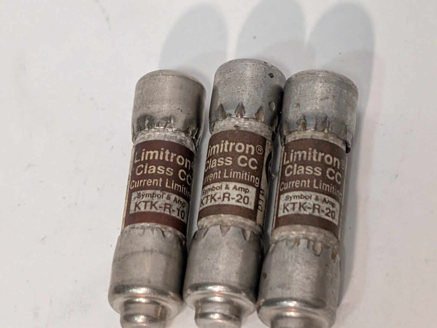 (27) Limitron KTK and KLKR Fuses, KLKR 1, KTK-R-2, KTK-R-1/2, KTK-R-20