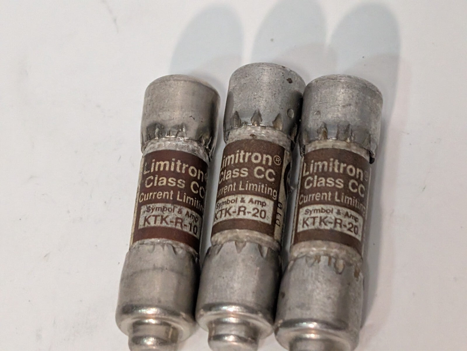 (27) Limitron KTK and KLKR Fuses, KLKR 1, KTK-R-2, KTK-R-1/2, KTK-R-20
