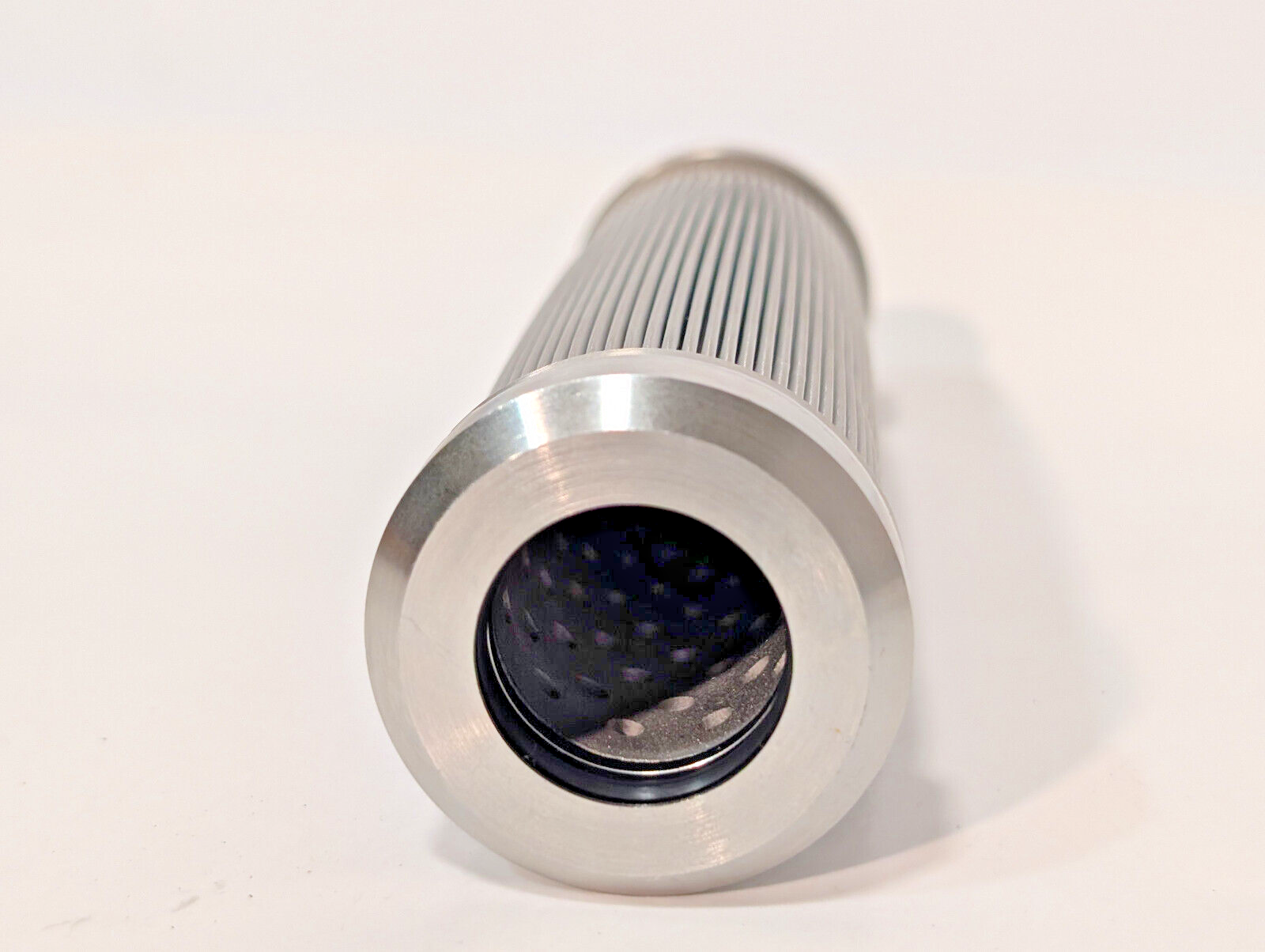 536G-10AN Stainless Steel Inline Filter, 6.5" Length