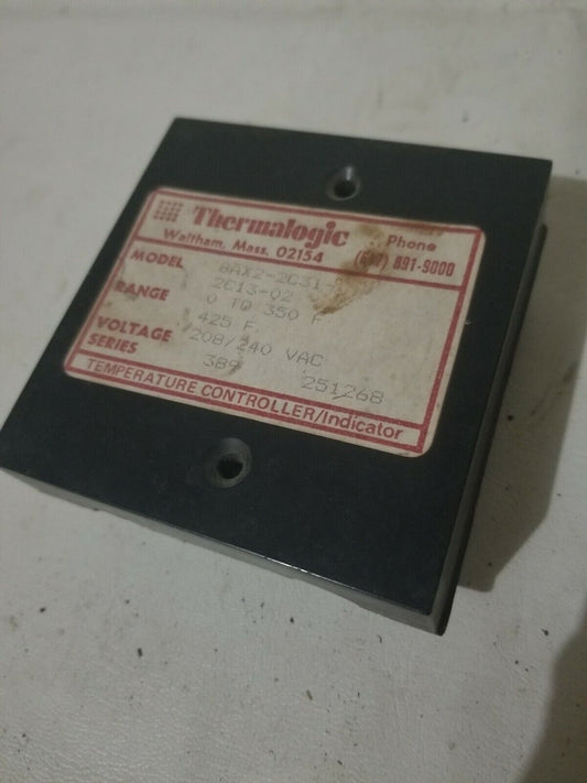 Thermalogic BAX2-2C31-2C13-02 temperature controller/indicator, 0-350F, 425F