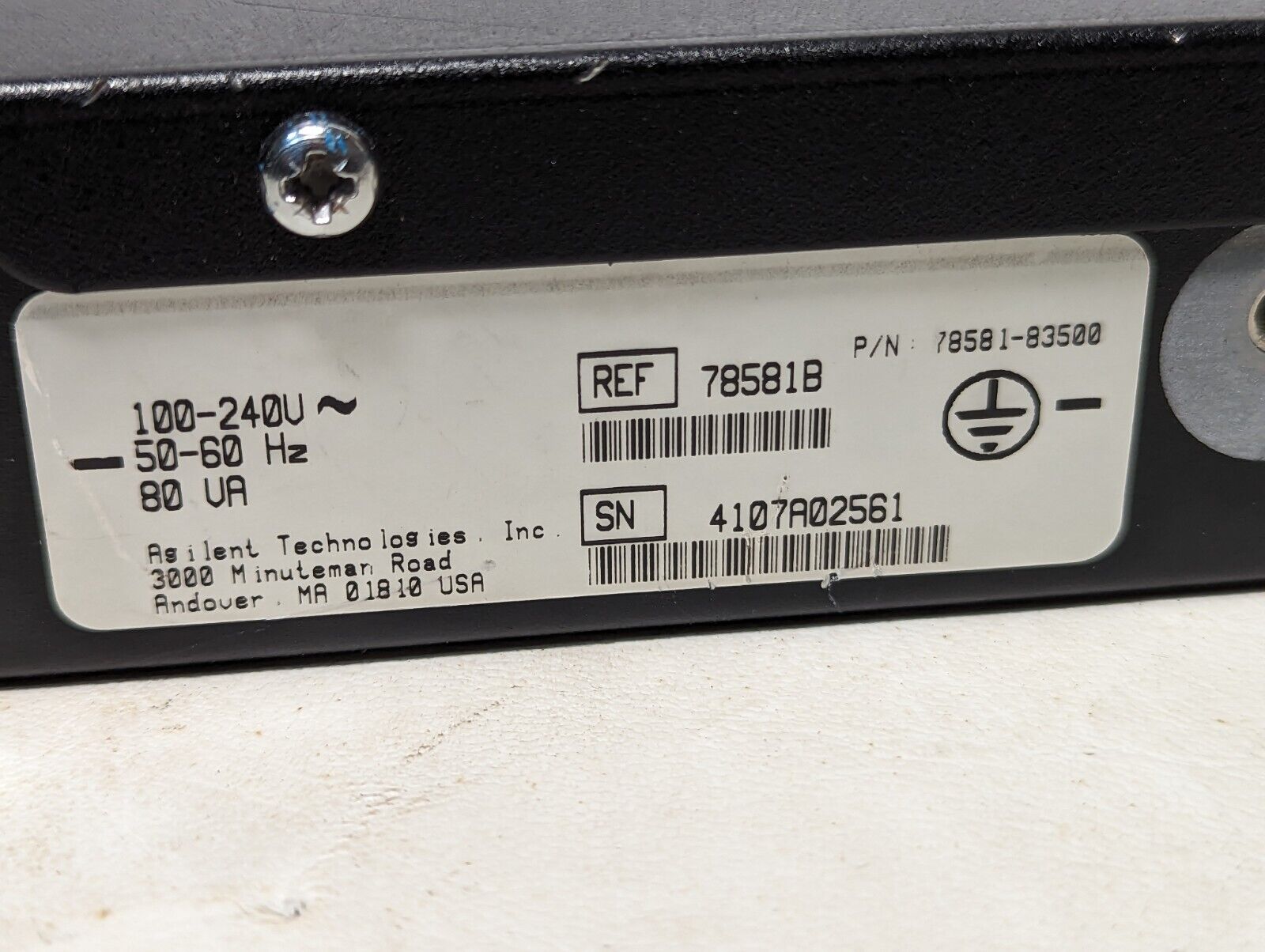Agilent 78581B CareNet Controller, 32 port medical switch, 100-240VAC, 50-60Hz