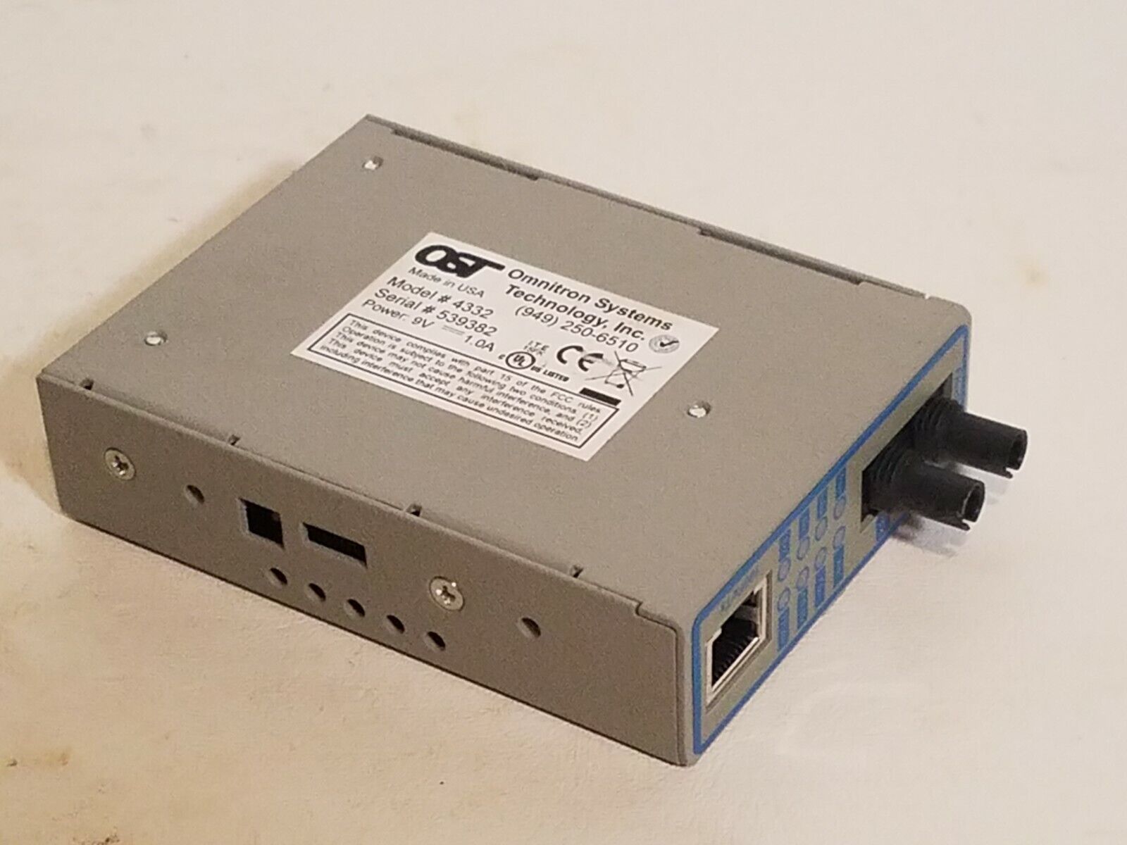 Omnitron FlexPoint 100Fx/Tx - transceiver 4332-0 43320