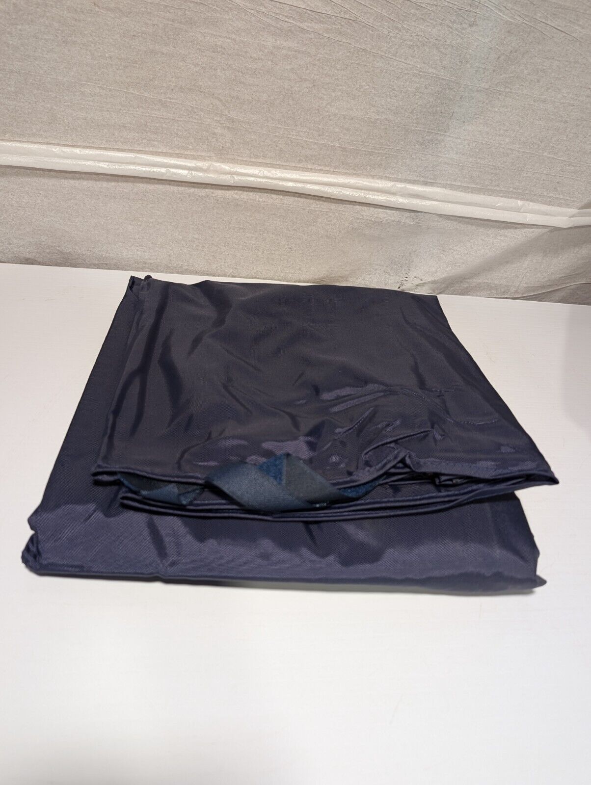 Uline S-17935 Nylon Clothes Rack Cover - Blue, (56x60x20 inches) in original box