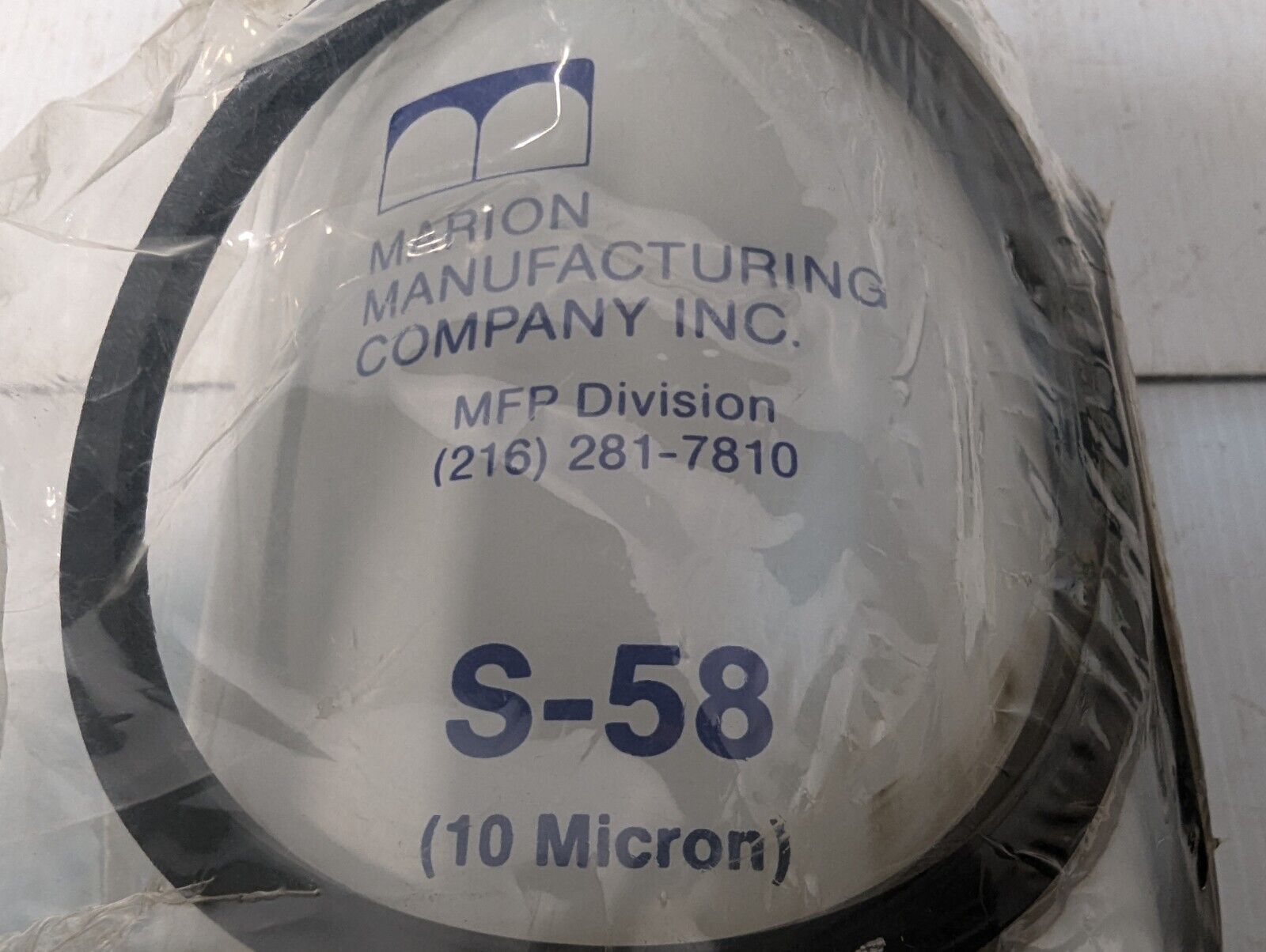 Marion S-58 Hydraulic Filter, Spin On, 10 Micron - Free Shipping