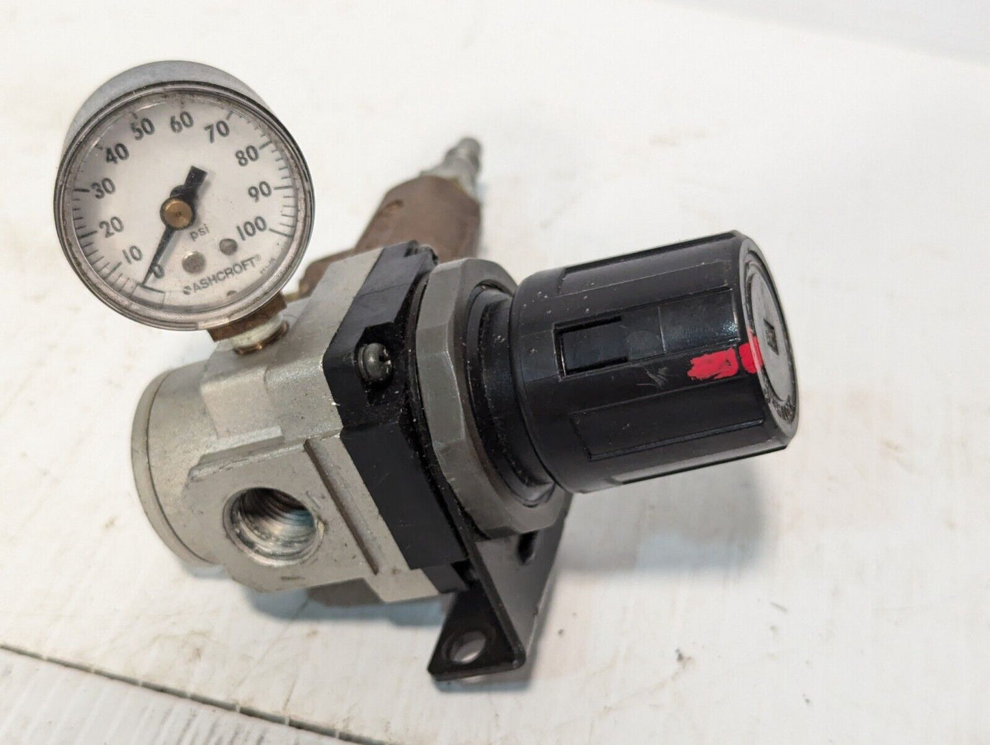 SMC NAR3000-N03 Pneumatic Regulator, 0.05-0.85MPa with 0-100psi Gauge -Free Ship