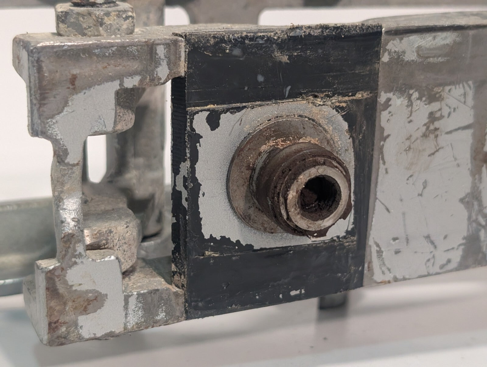 Used Adjusting Conveyor Bracket as shown, from Jelly Belly fruit snack line