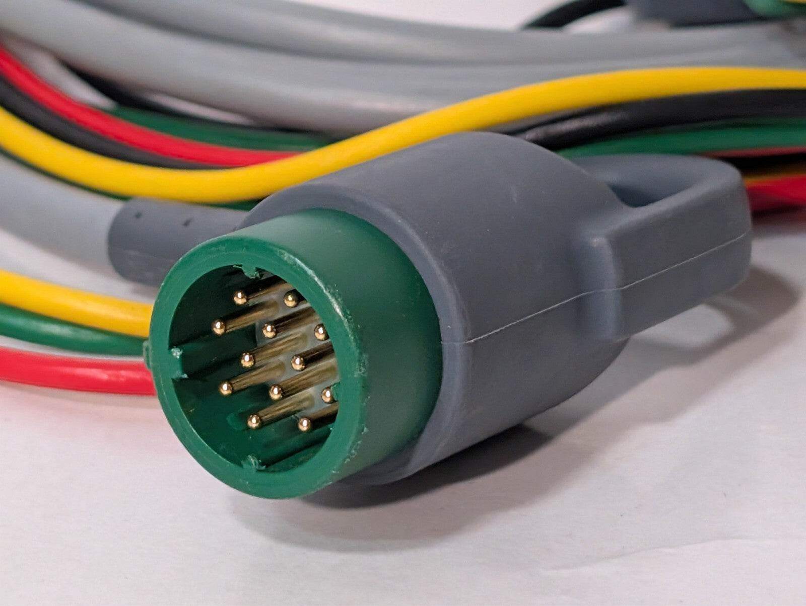 (1) Physio Control 4-wire Limb Cable REF: 11111-000019 PN: 3302822-005 ECG Cable