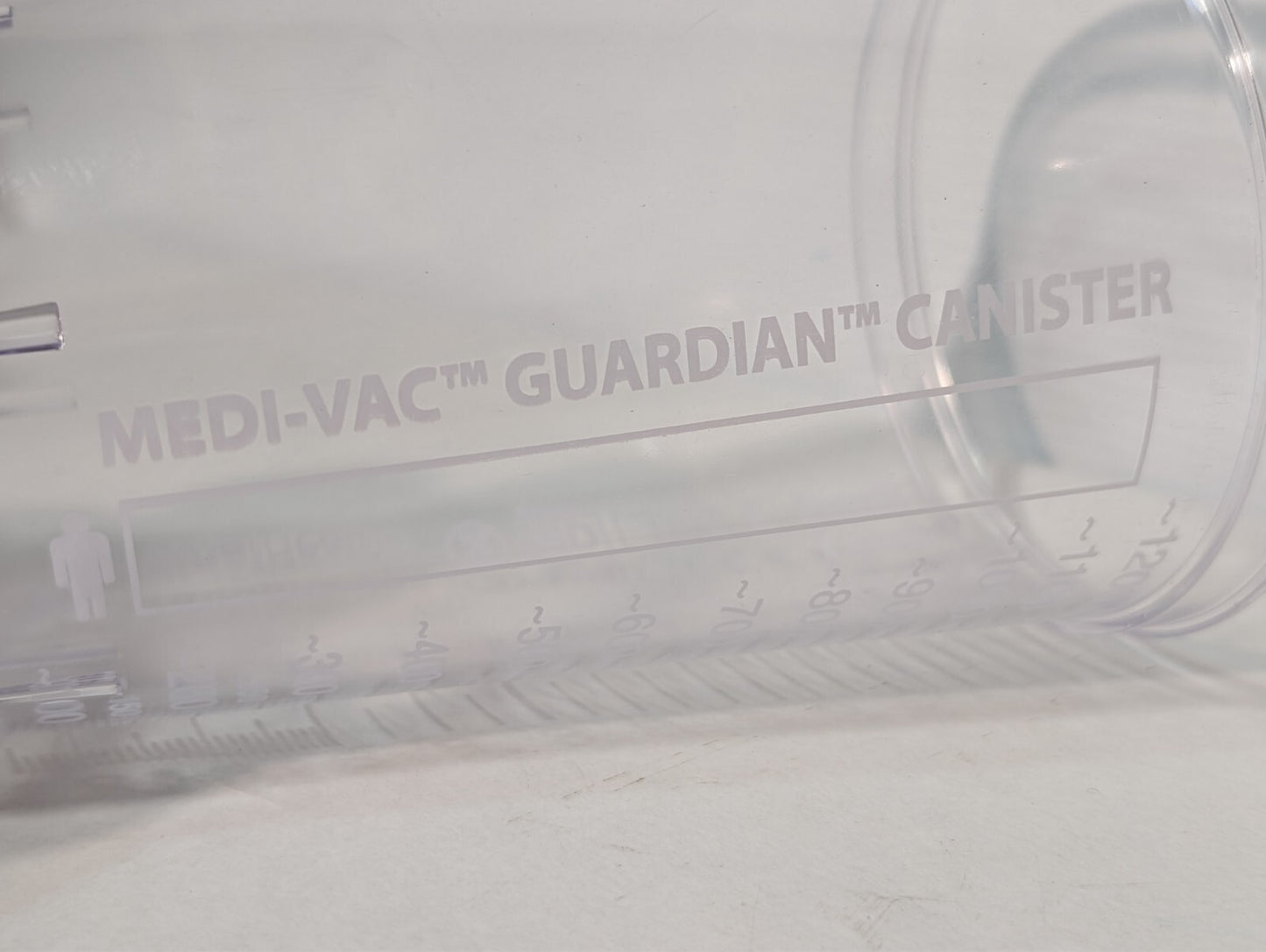 (3) Medi-Vac Guardian 1200 CC Rigid Suction Canister
