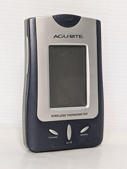 Acurite 00754-RX Wireless Weather Thermometer +Atomic Clock Station Monitor Only
