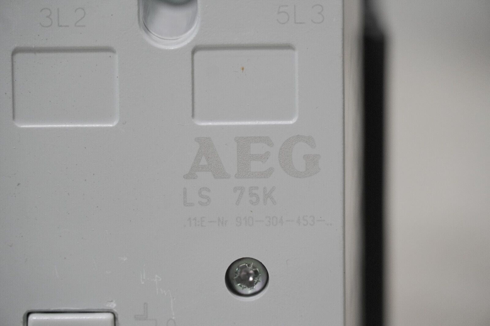 AEG TypLS 75K.11 contactor, 135826, 220-250VAC, 50-60Hz/DC