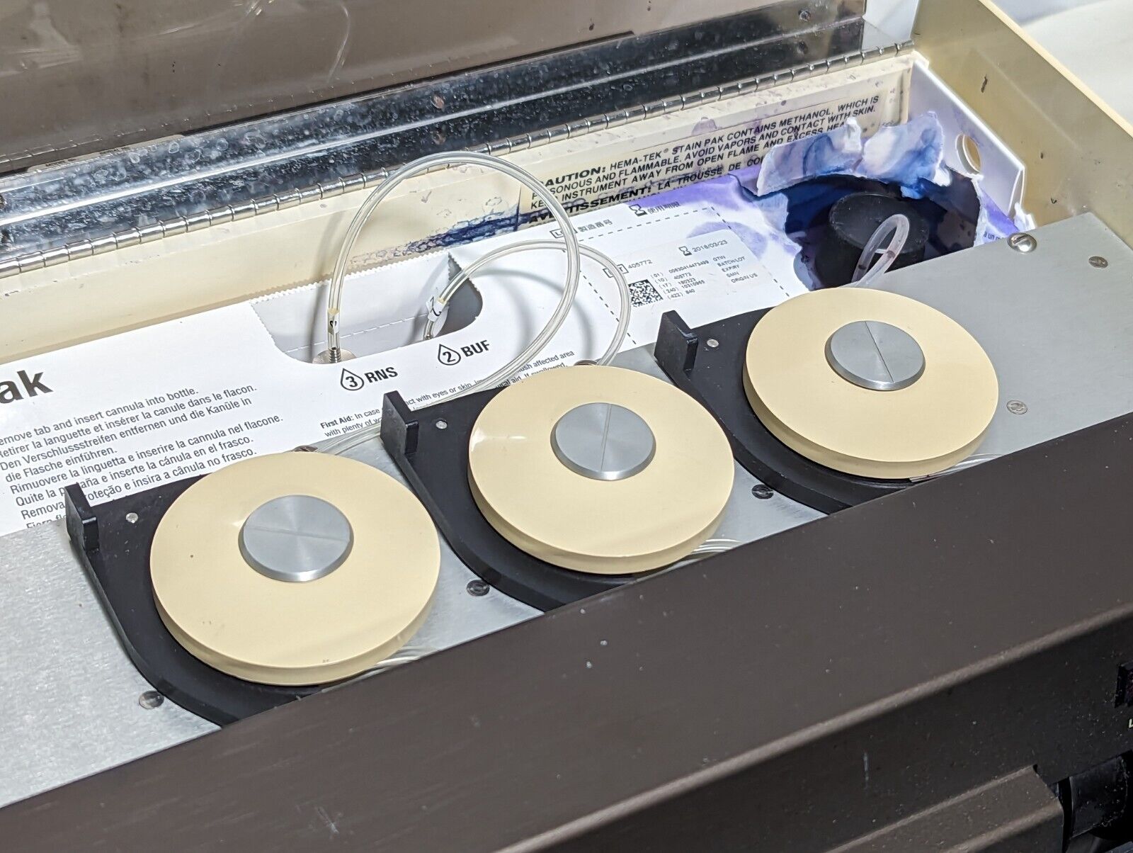 Bayer Hema-Tek 2000 Hematology Slide Stainer