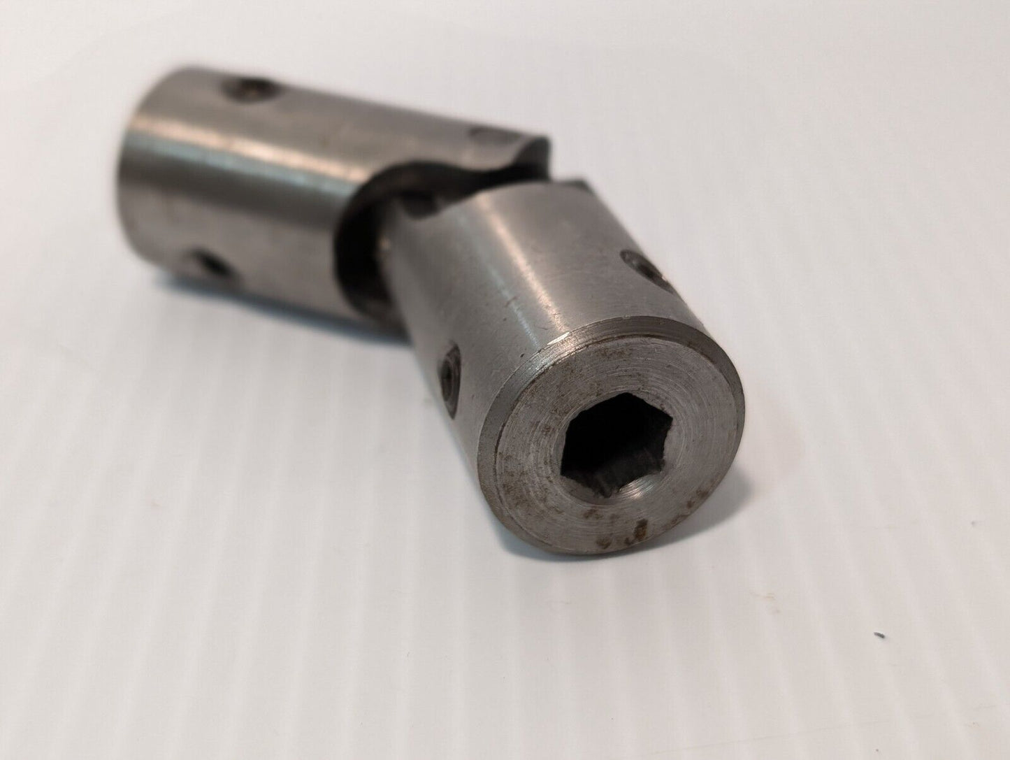 Lot of 4 Connecting Universal Joints, plus other item as pictured -Free Shipping