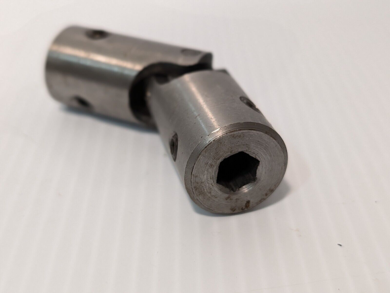 Lot of 4 Connecting Universal Joints, plus other item as pictured -Free Shipping
