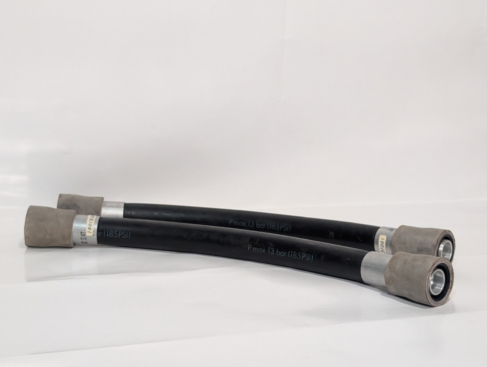 (1) Transair 1001E25 00 01 16 bar Black NBR Compressed Air Pipe, 25mm OD, 0.57m