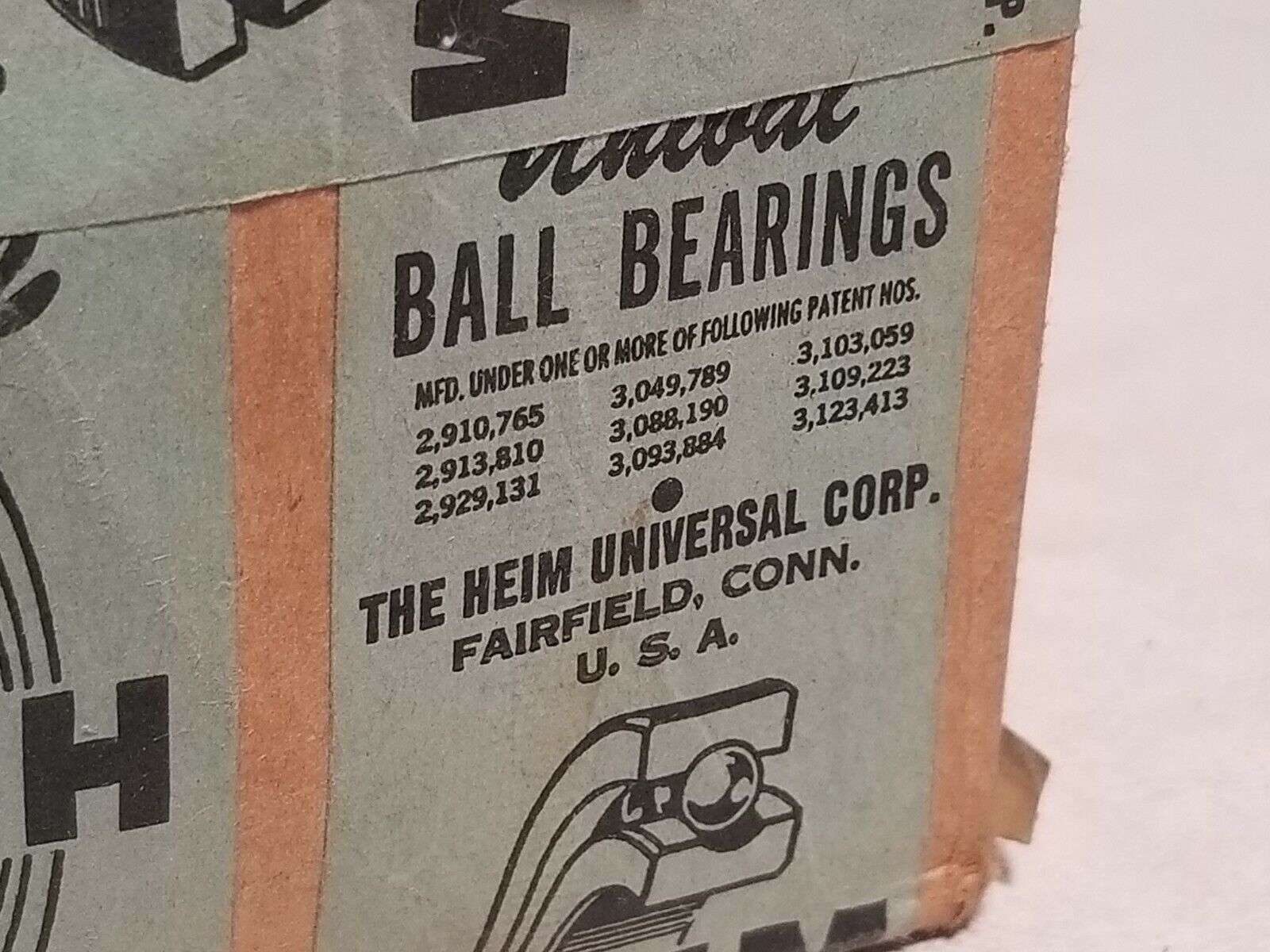 Lot of four (4) Heim HEIM-77H4 ball bearings