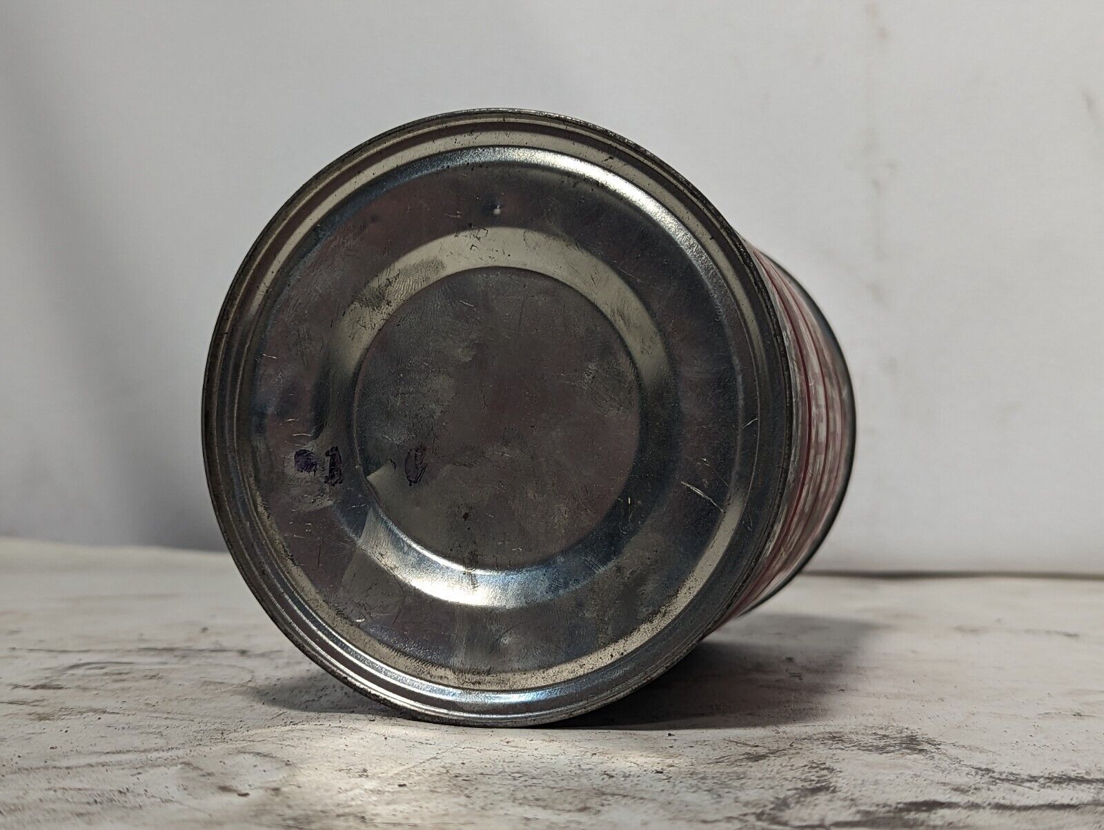 Vintage Chase & Sanborn coffee, 2lb can, regular grind, cut as pictured