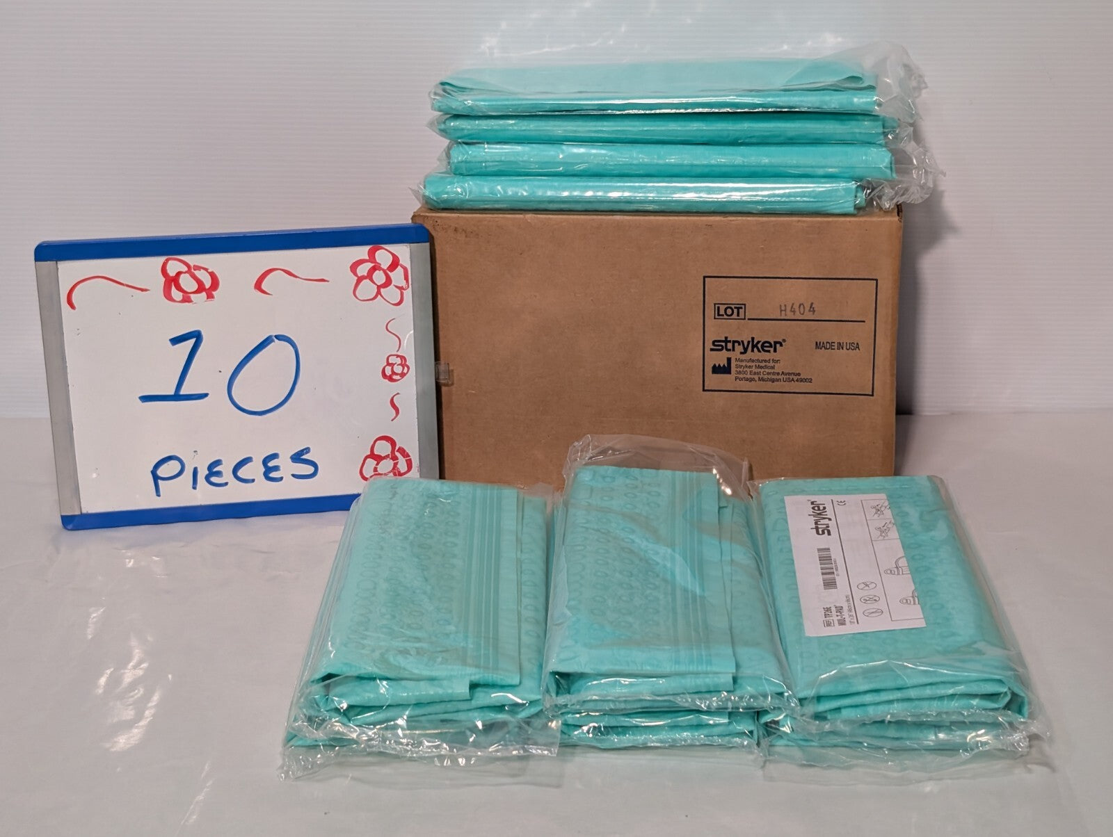 Stryker TP26E Mul-T-Pad w\Clik-Tite Connectors Large 18″ X 26″ 10 Pads Full Case