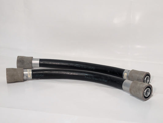 (1) Transair 1001E25 00 01 16 bar Black NBR Compressed Air Pipe, 25mm OD, 0.57m