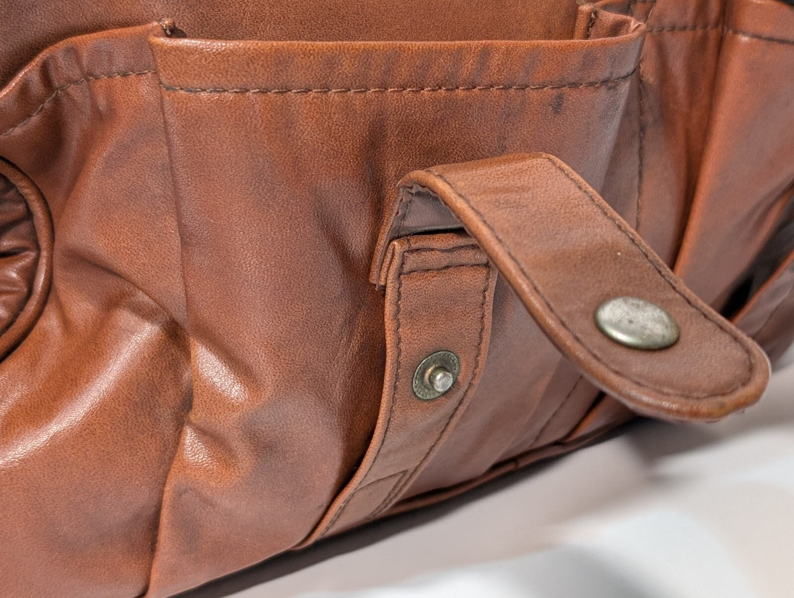 Vintage Samsonite Brown Shoulder Bag, Carry-On Luggage, 1970's