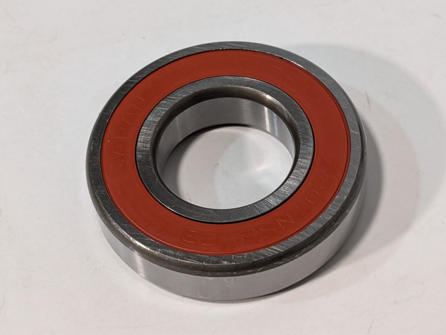 (2) NACHI 6207 2NSE9 C3 DEEP GROOVE BALL BEARING, RUBBER SEALED 35X72X17mm 2RS