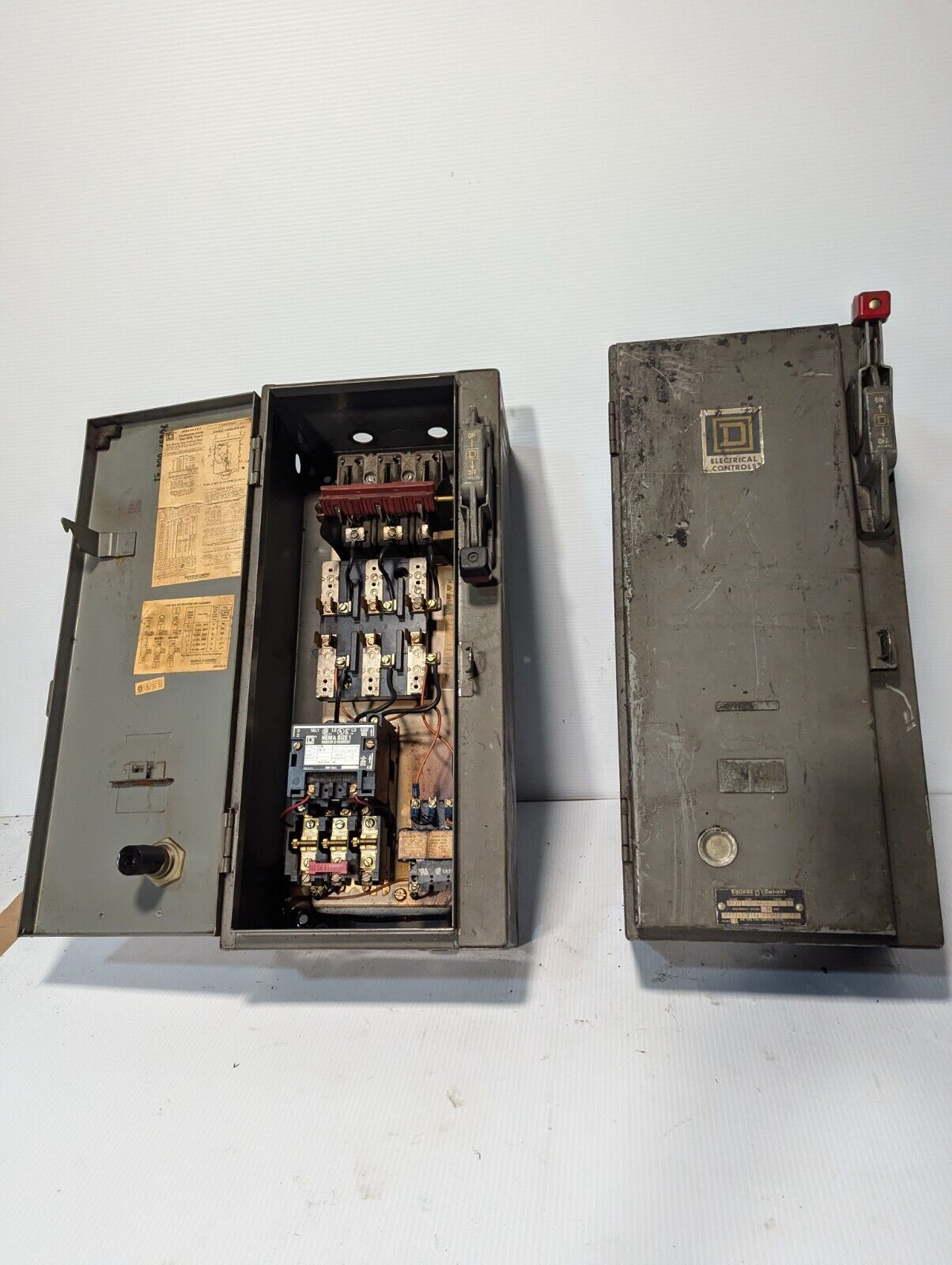 Square D 8538SCG14S combination motor starter, NEMA size 1, 30A - Free Shipping