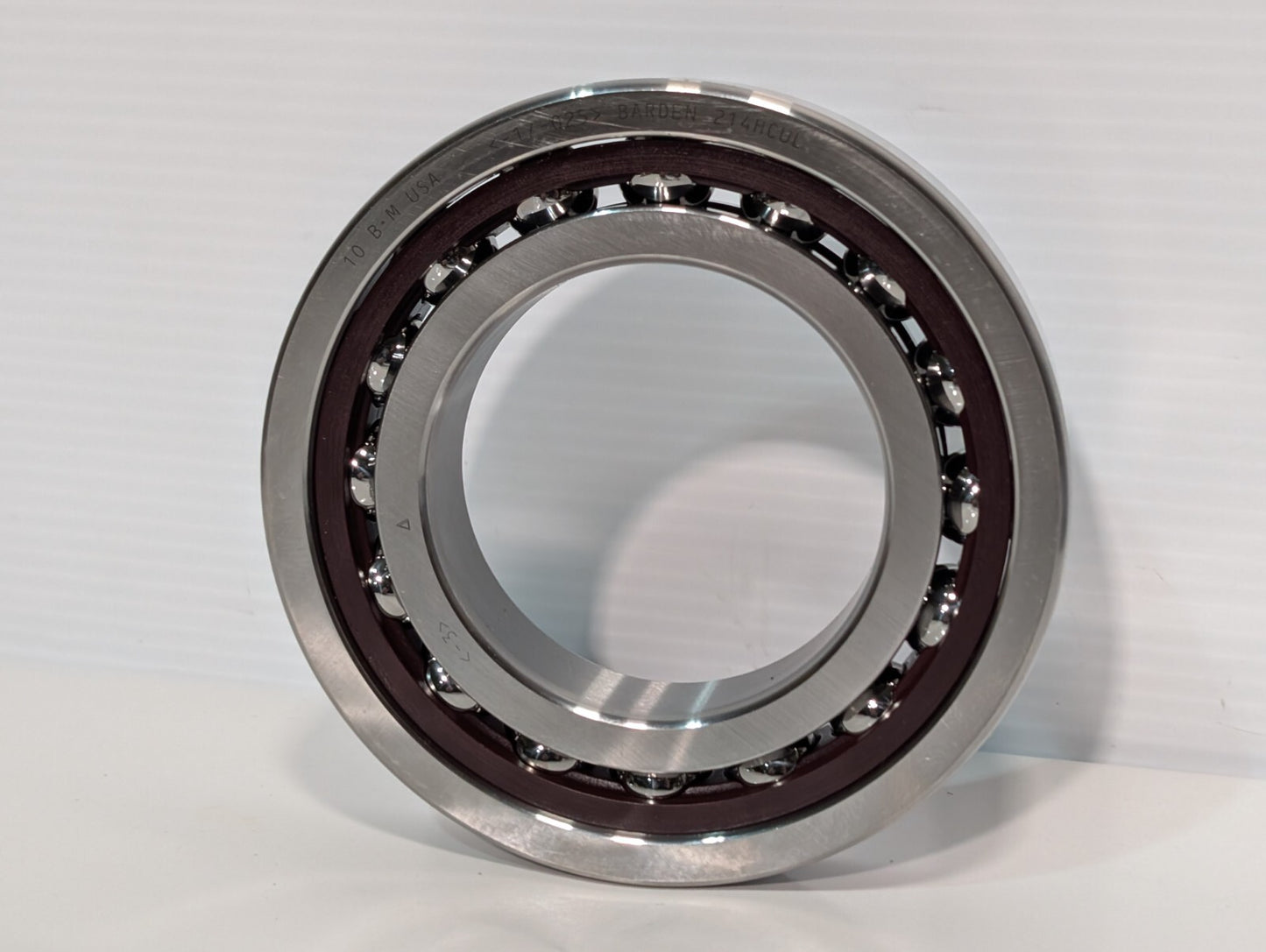 1 Pair of Barden 214HCDUL  Angular Contact Bearings, ABEC 7 Precision Bearings