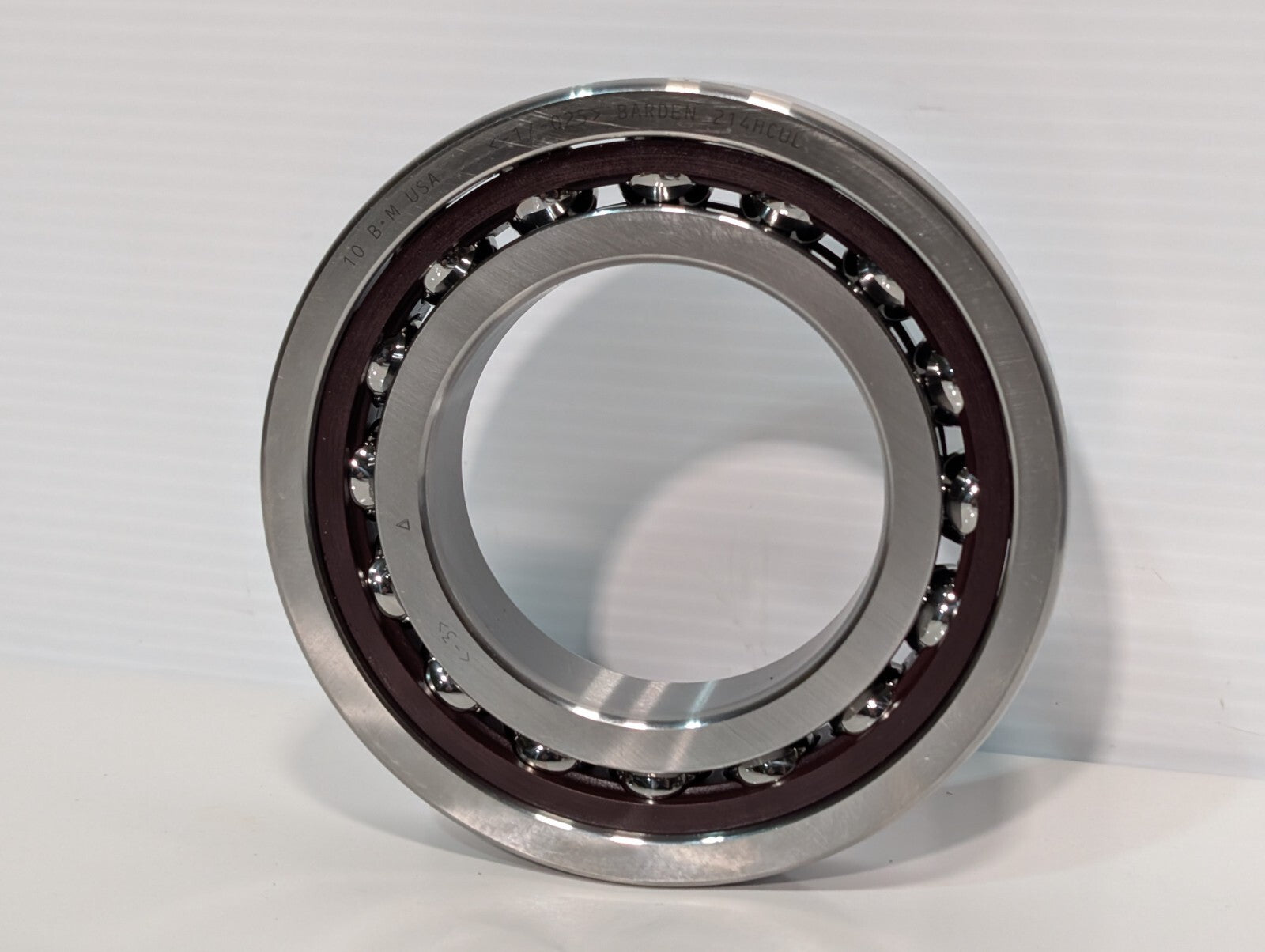 1 Pair of Barden 214HCDUL  Angular Contact Bearings, ABEC 7 Precision Bearings