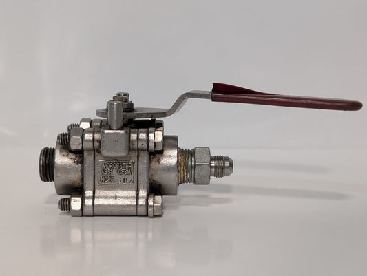 Worcester A351-CF8M Stainless Ball Valve, 3/4" NPT (w\o our adapters), Flowserve