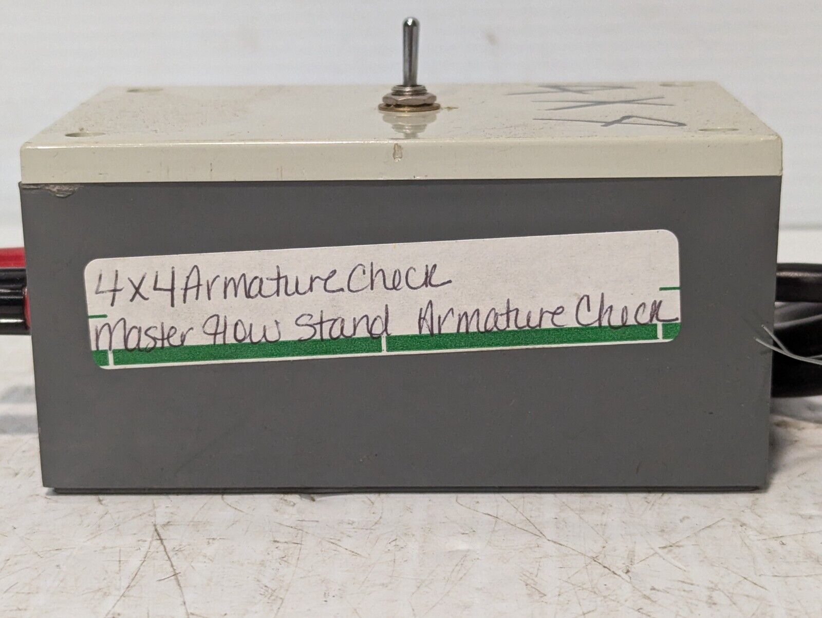 4x4 Master Armature Check - Flow Stand Armature Check - Free Shipping