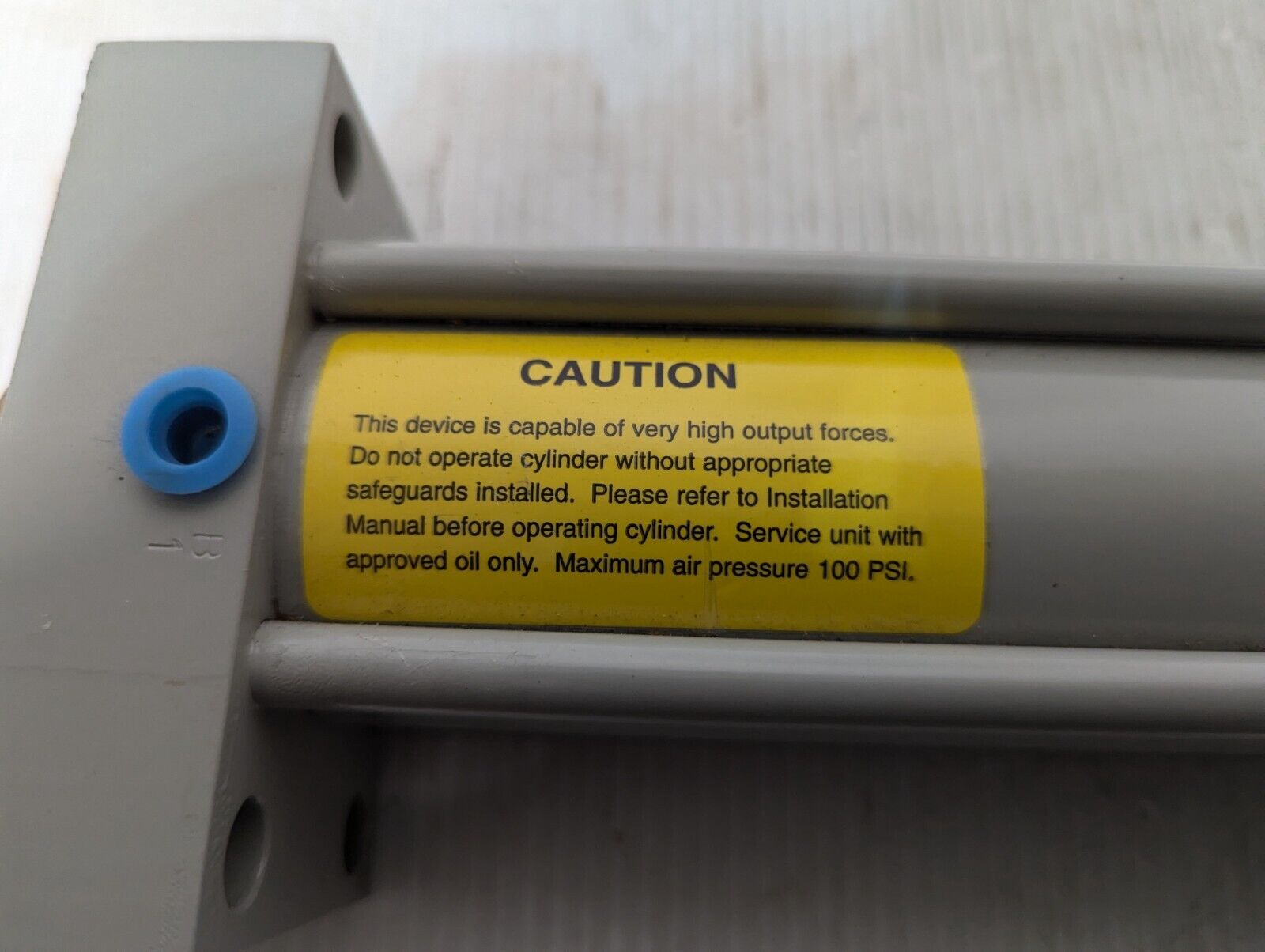 Aries Engineering HPI-1-2-25-FH HyperCyl, 2 inch stroke, 1/8 in NPT - Free Ship