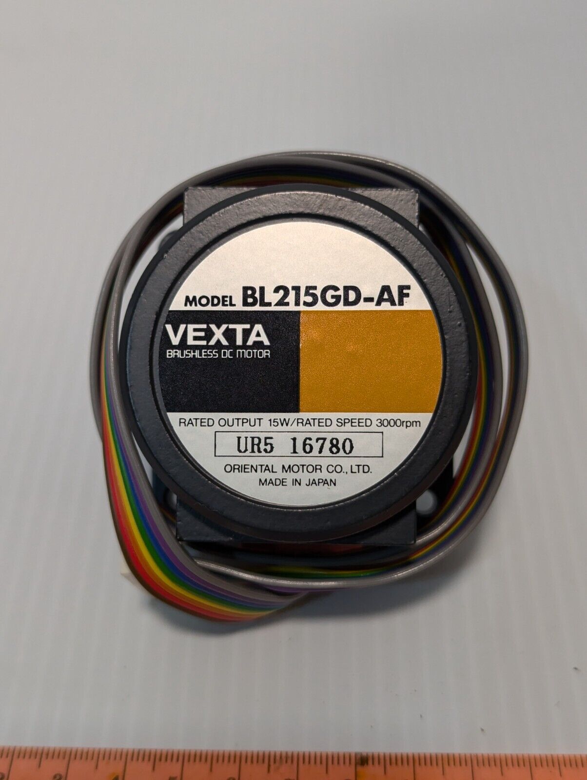 Vexta BL215GD-AF Brushless DC Motor, 3000RPM, 15W - Free Shipping