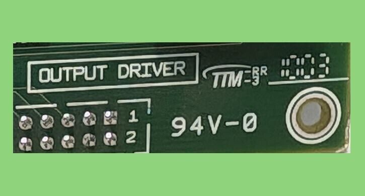 TTM 1003 Output Driver Board, 94V