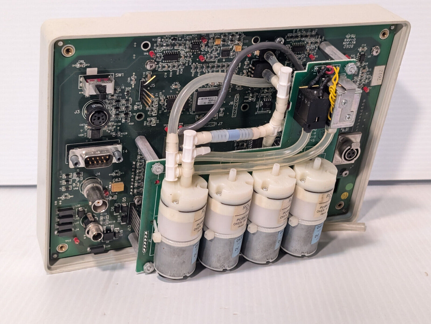 SunTech Tango+ Stress Monitor -For Parts- 18-0029-00, Rev C, 6 VDC,Made in Japan