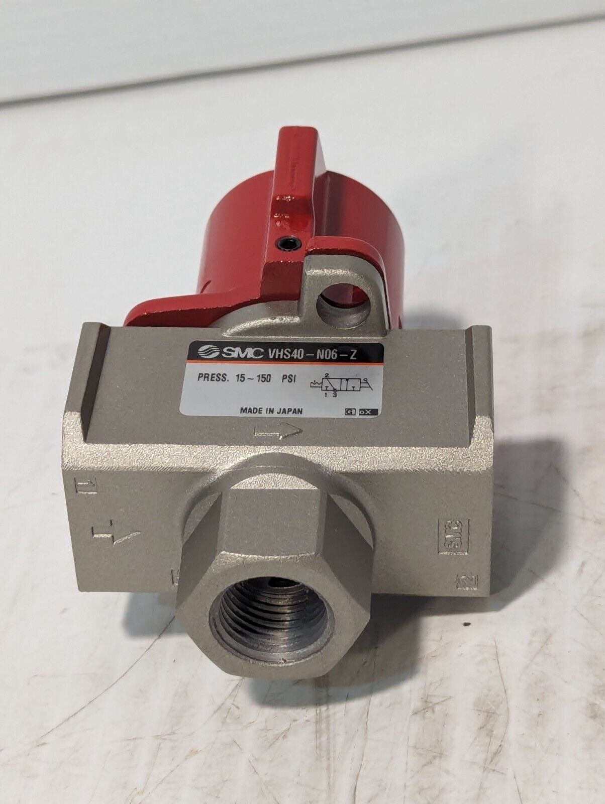 SMC VHS40-N06-Z 161K129H01 Lock out 3 Way Pressure Release valve - Free Shipping