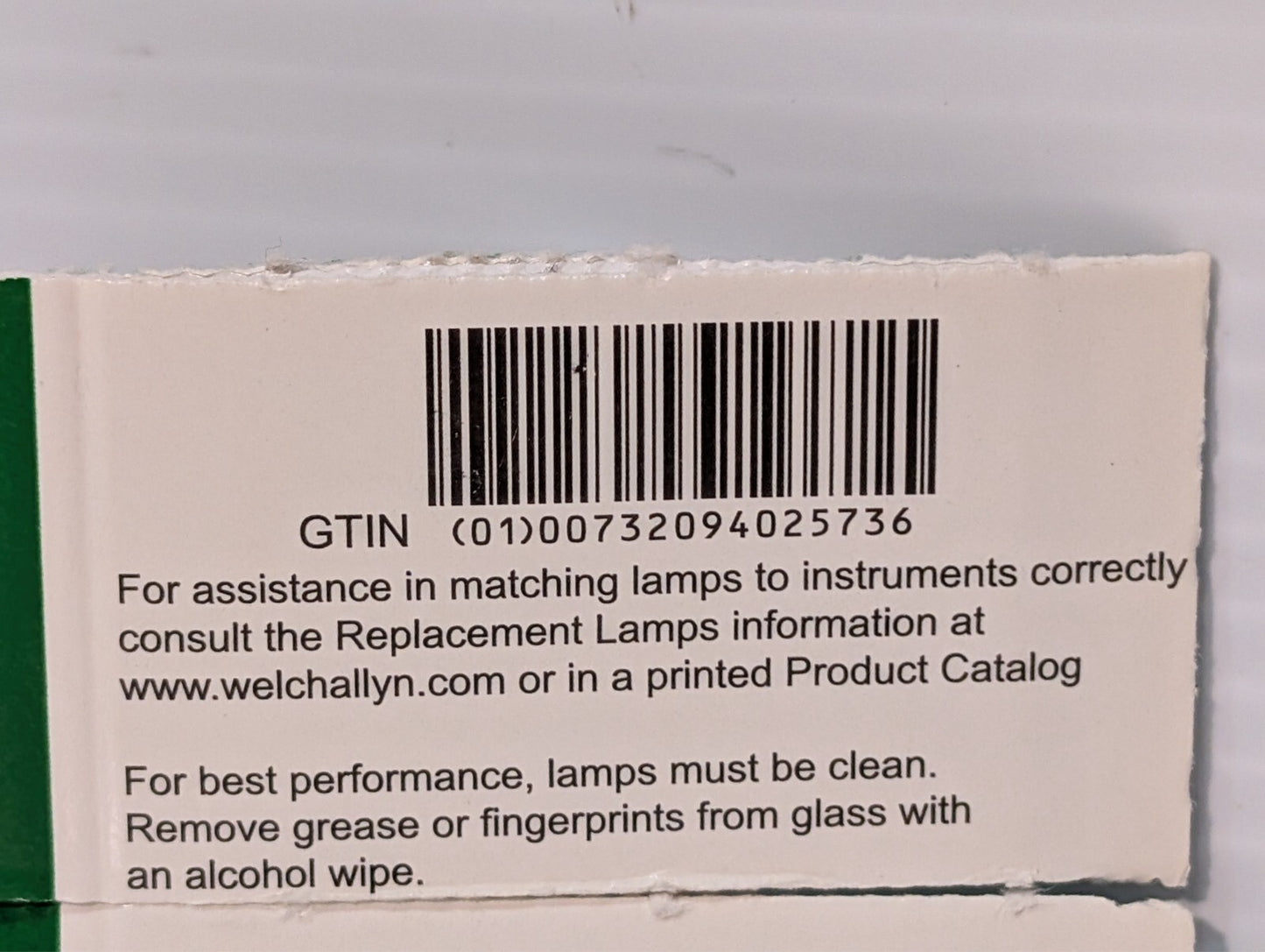 (2) Welch Allyn Genuine 03000-U Replacement Bulb Lamp for 11710 Ophthalmoscope