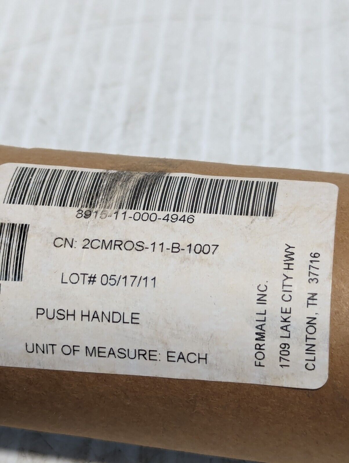 Formall Push Handle 2CMROS-11-B-1007 - Free Shipping