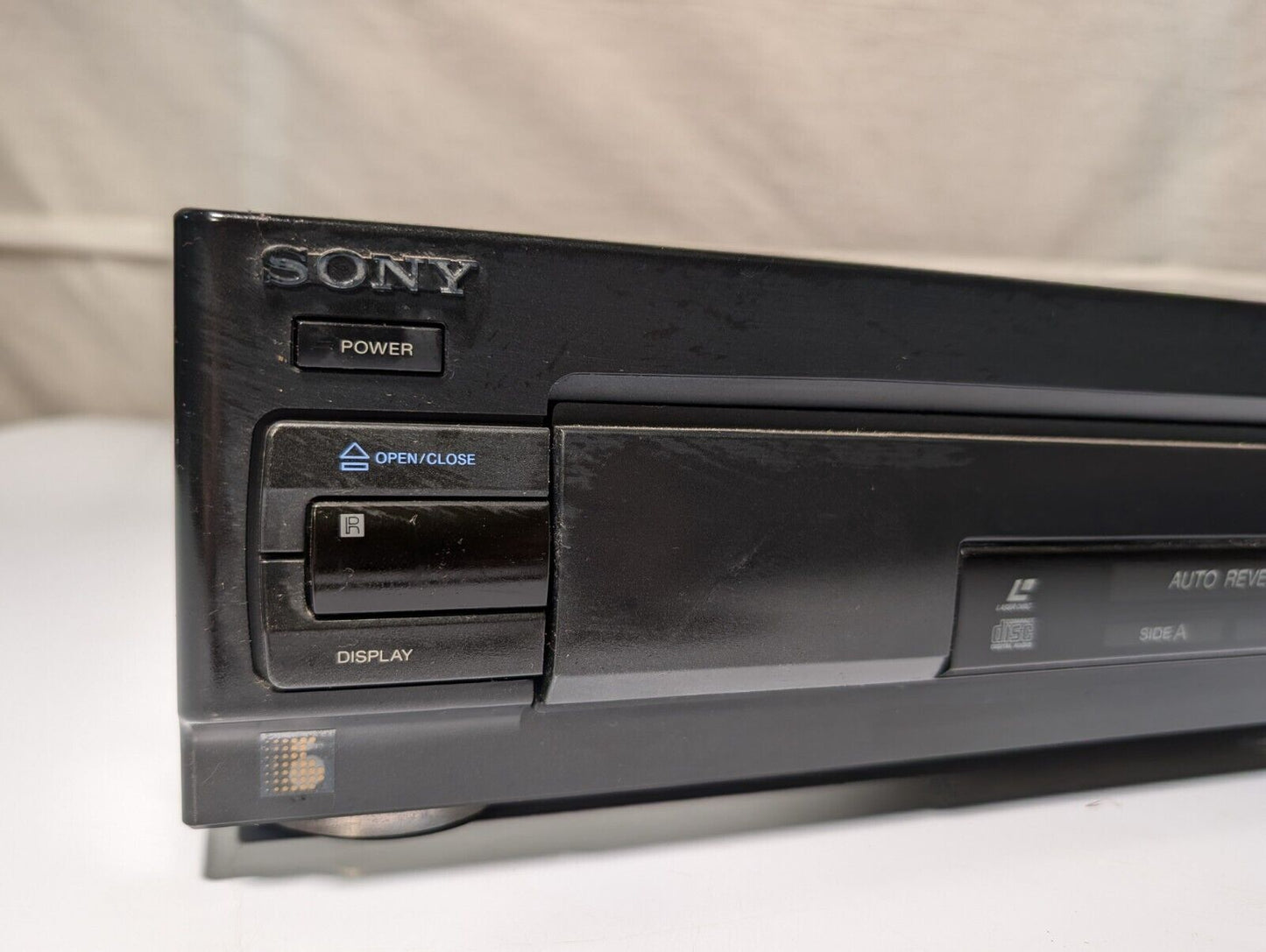 Sony MDP-500 AV Laser Auto Reverse Laserdisc CD \ CDV \ LD Player
