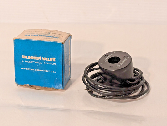 Skinner Valve V5-7727-F24 Sag Harbor Black Solenoid Coil, Honeywell, 24V