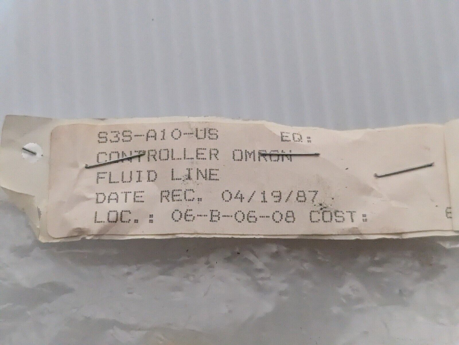 Omron S3S-A10-US controller, 12 pins, 120VAC in, 12VDC out - Free Shipping