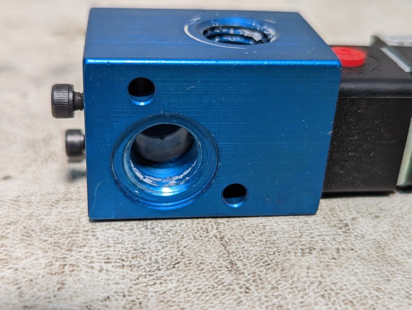 Lot of 2 Alkon P-MW2-24/DC pneumatic solenoid valves