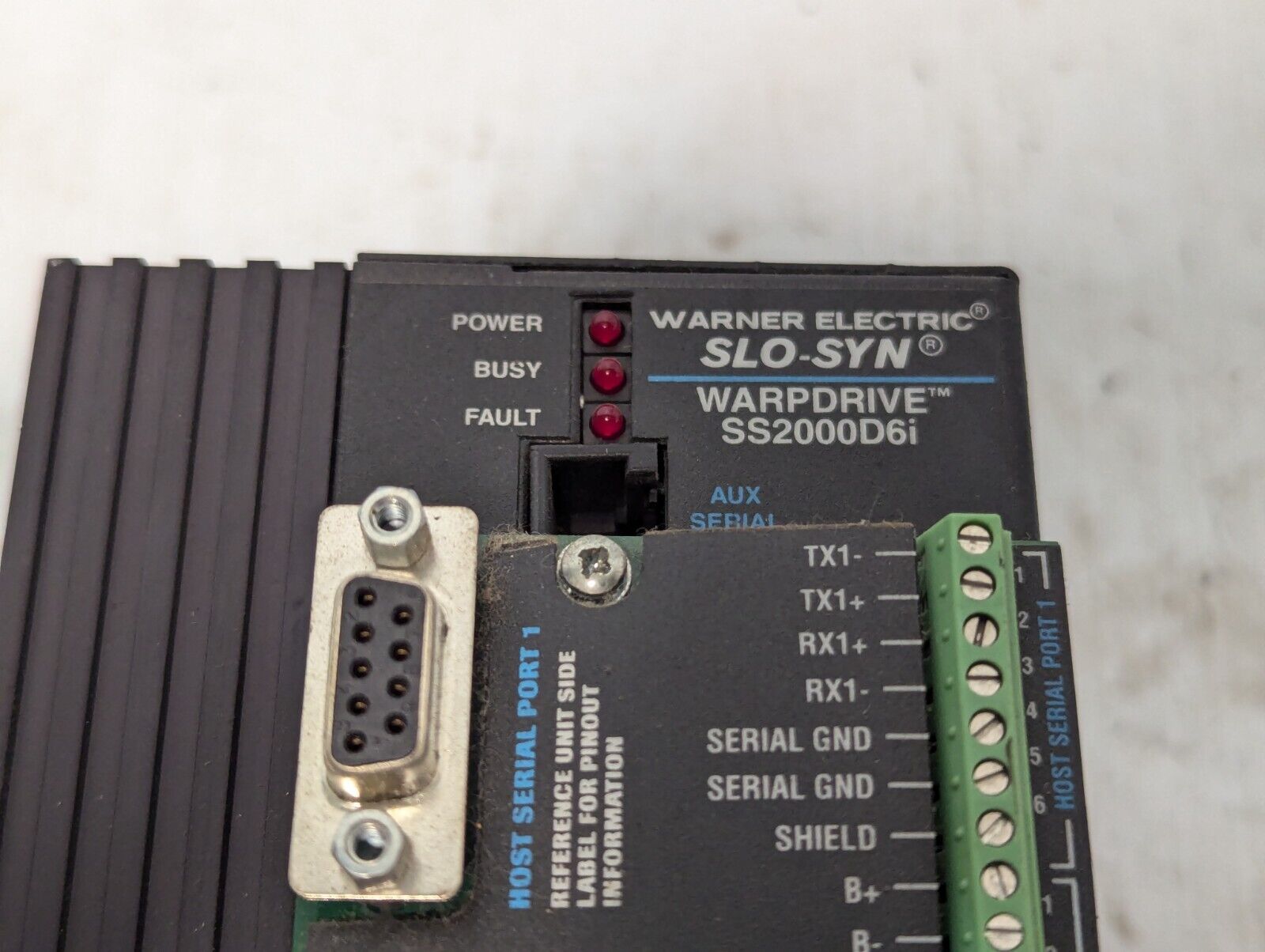 Warner/Superior Electric SS2000D6i Warpdrive Programmable Step Motor Controller