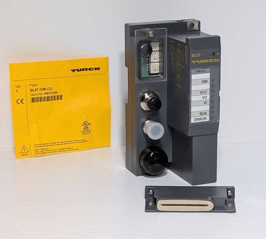 Turck BL67-GW-CO Gateway, Sensor, Switch, Communication Interface, ID# 6827200