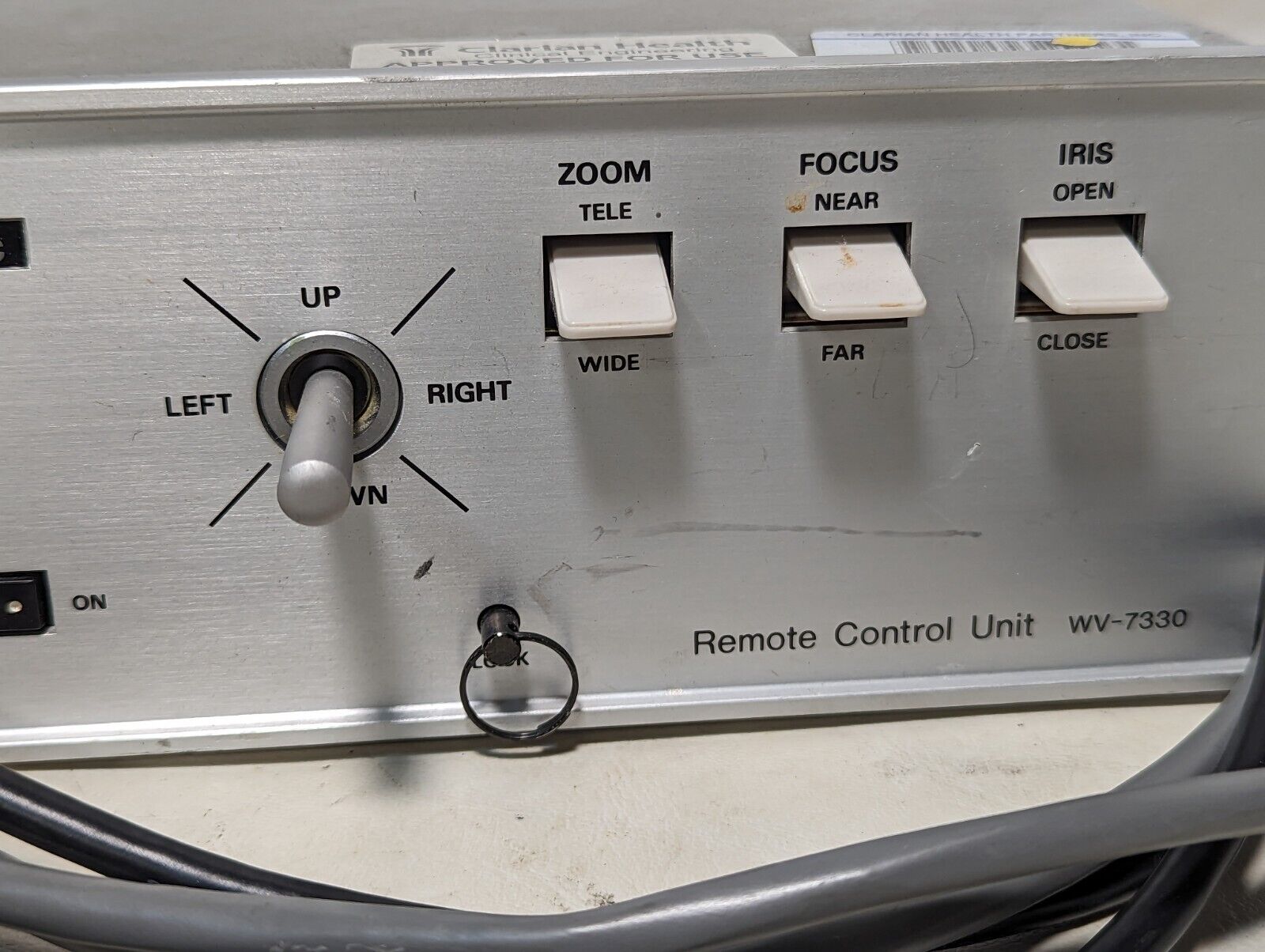 Panasonic WV-7330 remote control unit