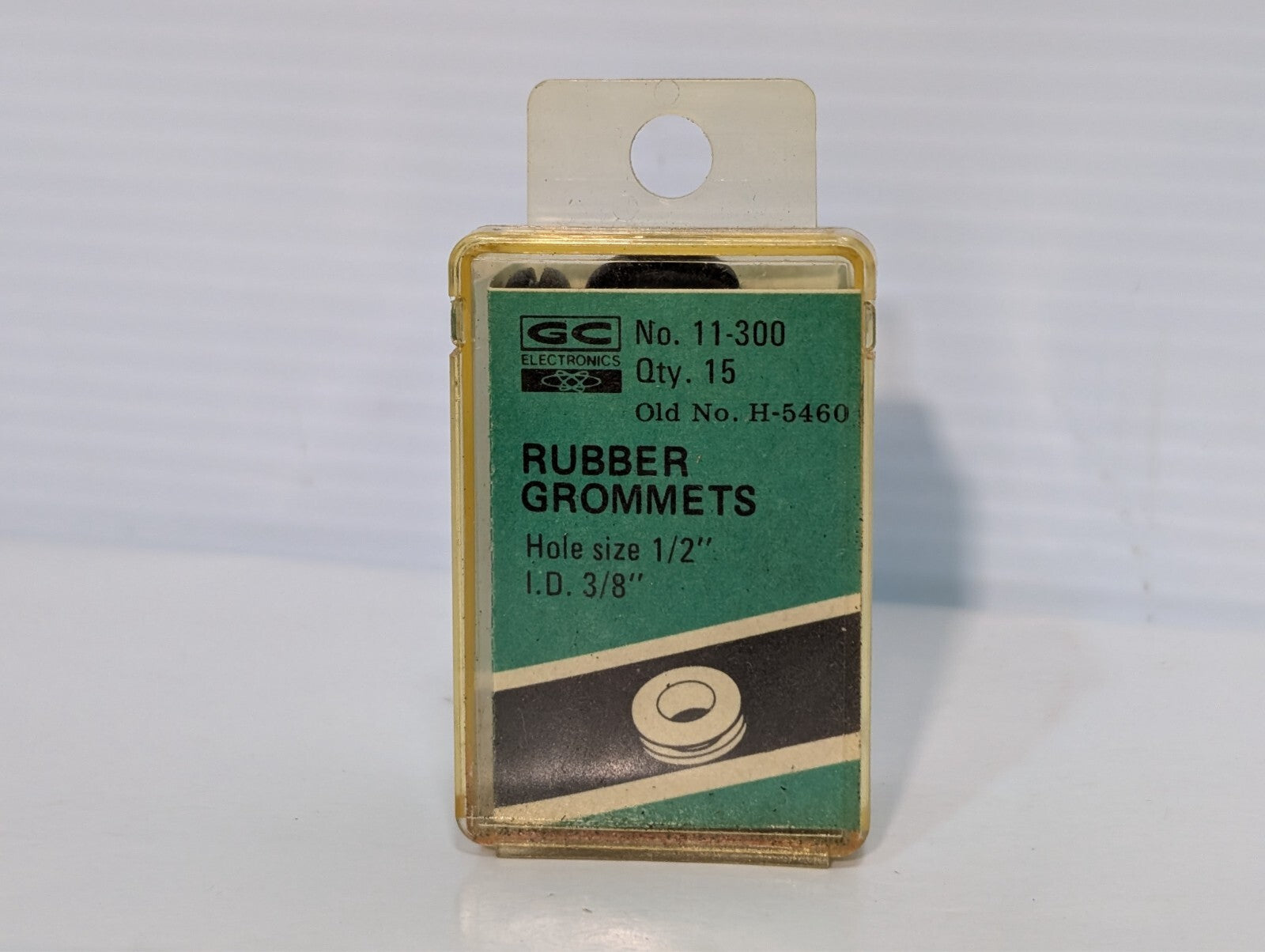 (90) GC 11-300 Rubber Grommets, Hole size 1/2" I.D. 3/8", 6 packs of 15