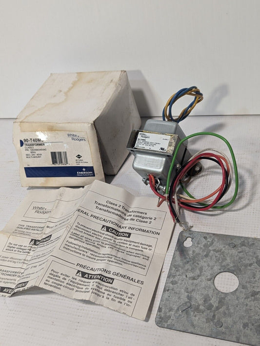 White Rogers 90-T40M3 Class 2 Transformer, 40VA 24VAC - Free Shipping
