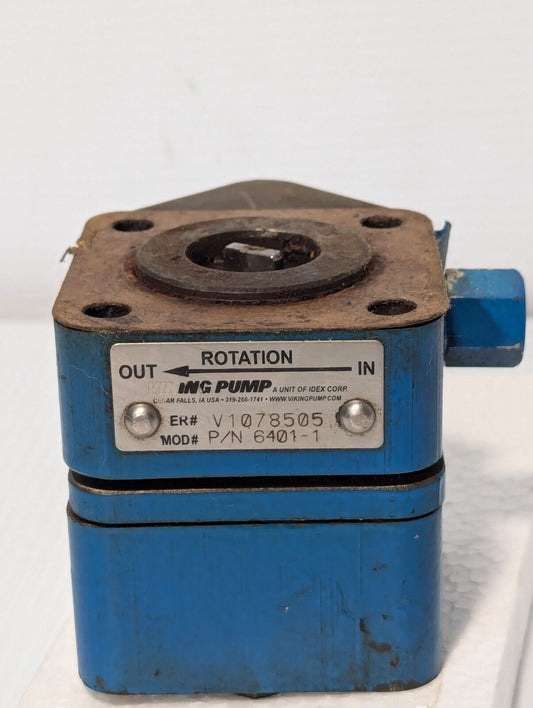 Viking Pump 6401-1 Cast Iron Spur Gear Pump - Free Shipping